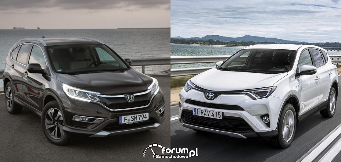 Toyota RAV4 czy Honda C-RV?