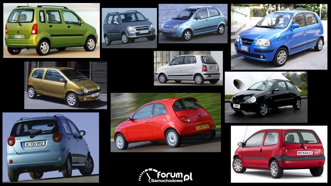 [A] Spark I 1,0 / Ka I 1,3 / Atos 1,1 / Agila A 1,0 / Twingo I 1,2