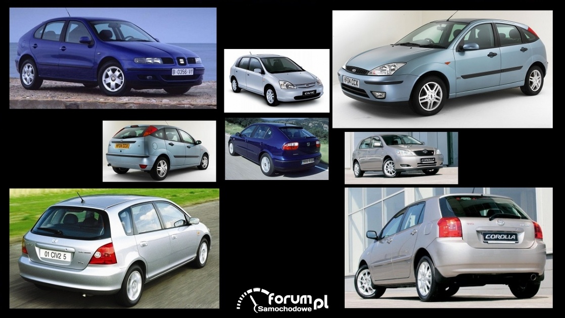 [C] Focus mk1 1,6 / Civic VII 1,6 / Leon I 1,6 / Corolla e12 1,6