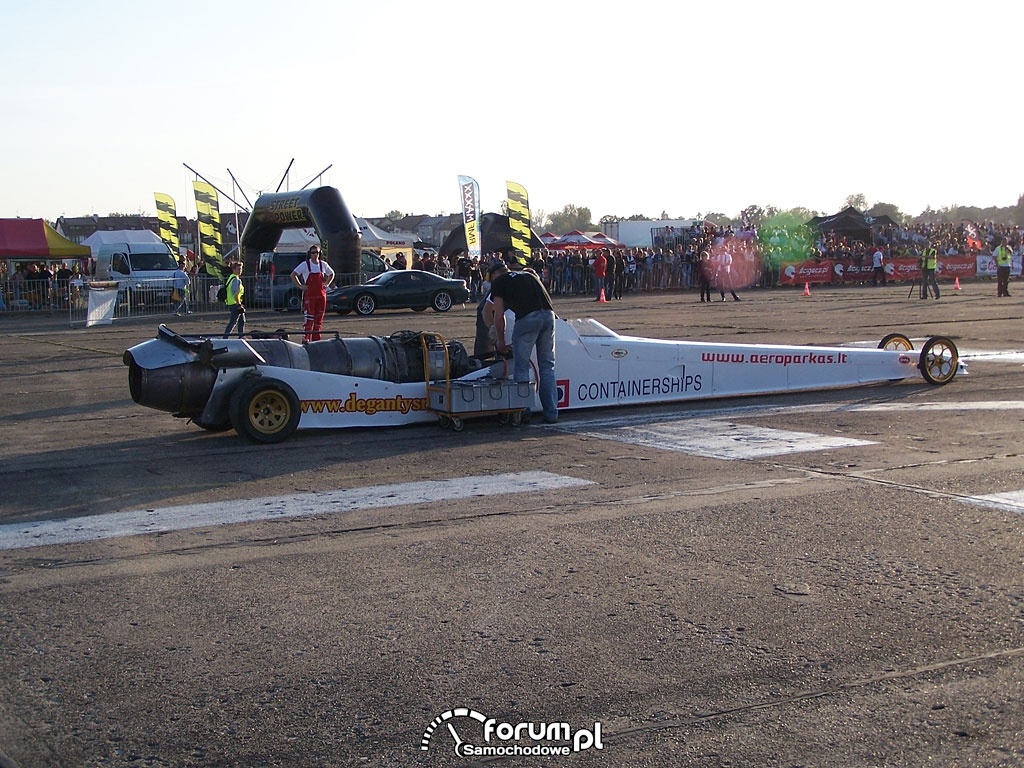 Jet Car - bolid o napędzie odrzutowym