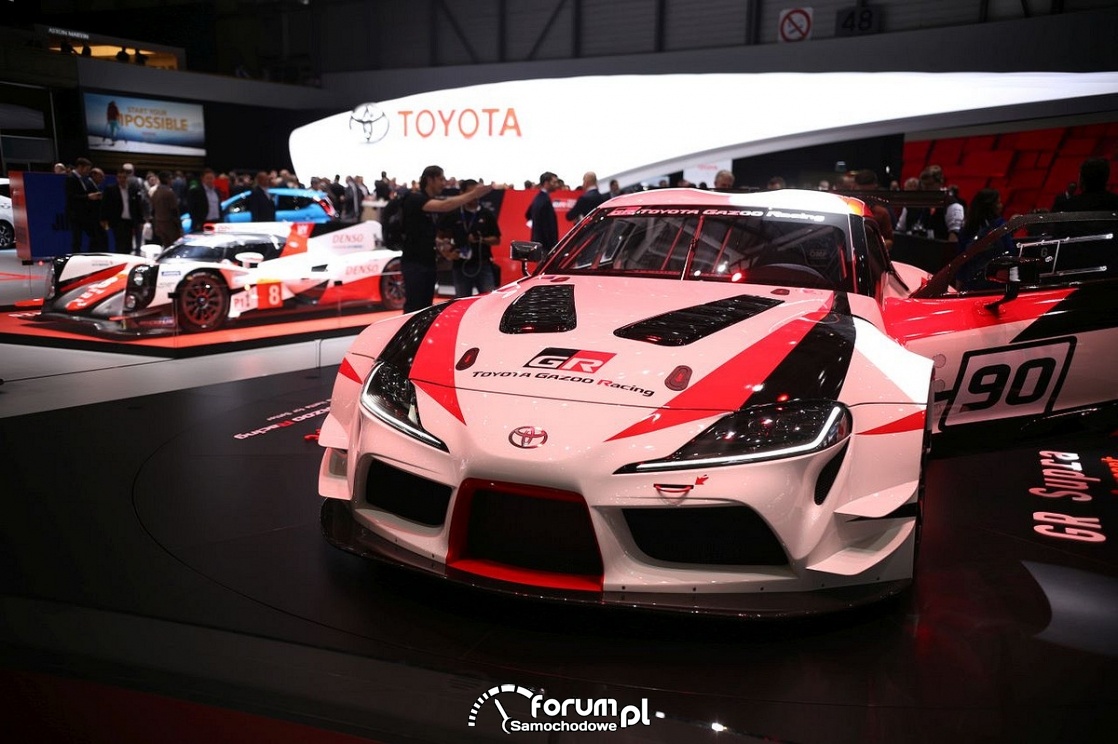 Toyota GR Supra, przód