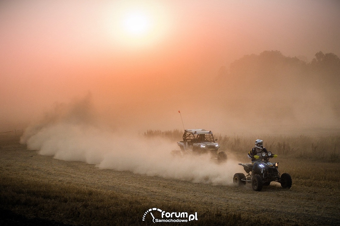 Quad i ATV w wyścigu