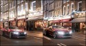Lexus coupé LC 500, wellington street - świat realny vs. wirtualny