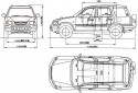 Honda CRV I wymiary