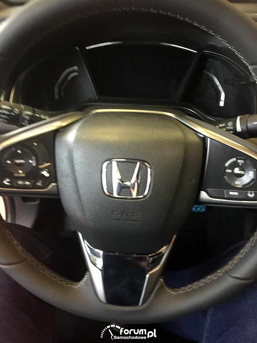 Nowa Honda Civic - wnętrze