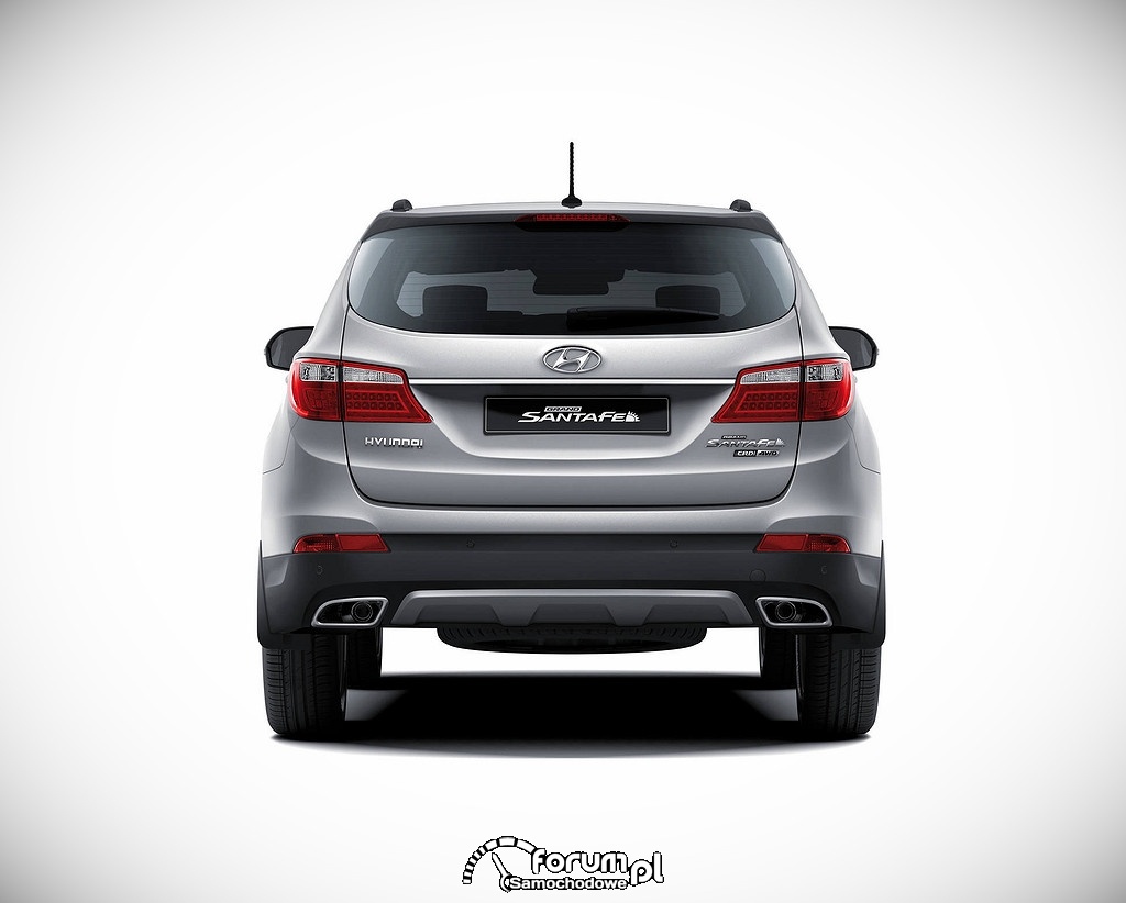 Hyundai Grand Santa Fe, tył