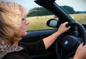Kobieta za kierownicą, stress na drodze