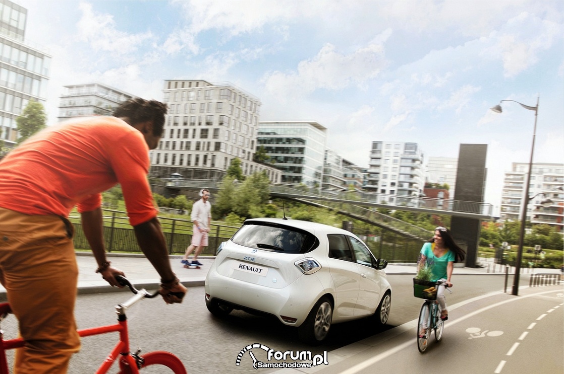 Rowerzyści, droga rowerowa