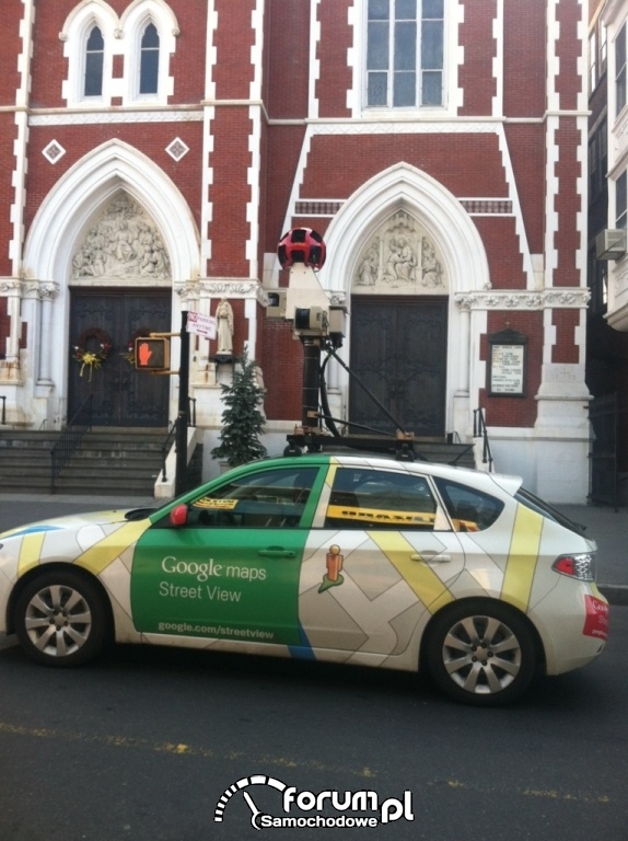 Samochód Google maps Street View, 2