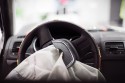 Wystrzelona poduszka w samochodzie, airbag kierowcy