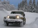 Zima w górach - Jeep