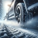 Zmowe warunki drogowe, śnieg, lód