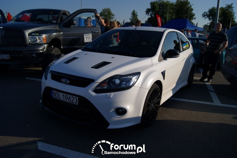 Ford Focus RS - wyścigi uliczne Olsztyn
