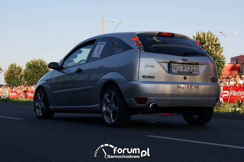 Ford Focus - wyścigi uliczne Olsztyn