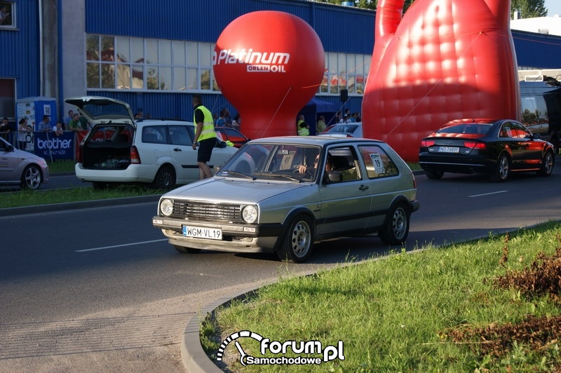 Golf II - wyścigi uliczne Olsztyn