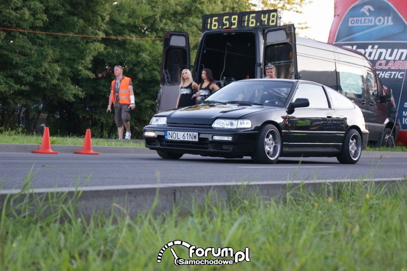 Honda Civic - wyścigi uliczne Olsztyn
