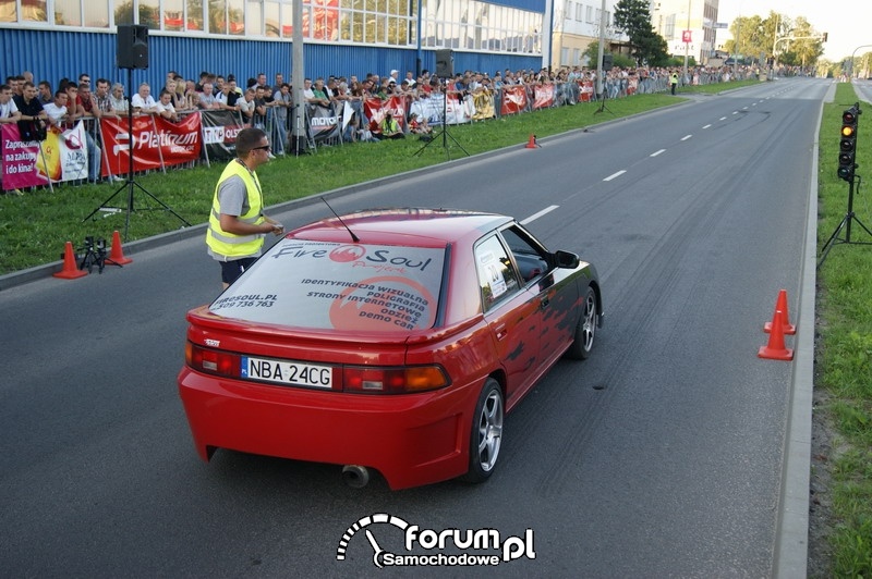 Mazda - wyścigi uliczne Olsztyn