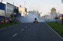 Pokazy kaskaderskie na quadach - palenie gumy