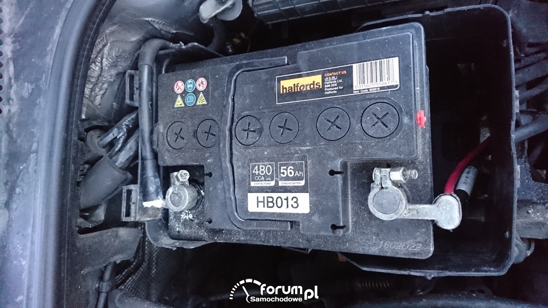 Akumulator halfords HB013 480A 56Ah