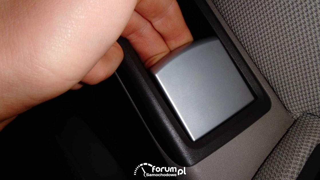 Fiat Idea, wewnętrzny uchwyt otwierania drzwi