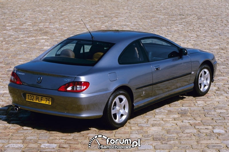 Peugeot 406 Coupe, tył zdjęcie Katalog samochodów