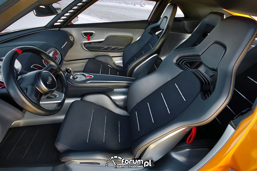 Kia GT4 Stinger, wnętrze