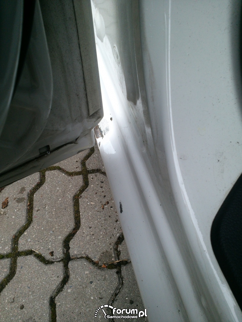 KIA Soul, próg, problem z lakierem
