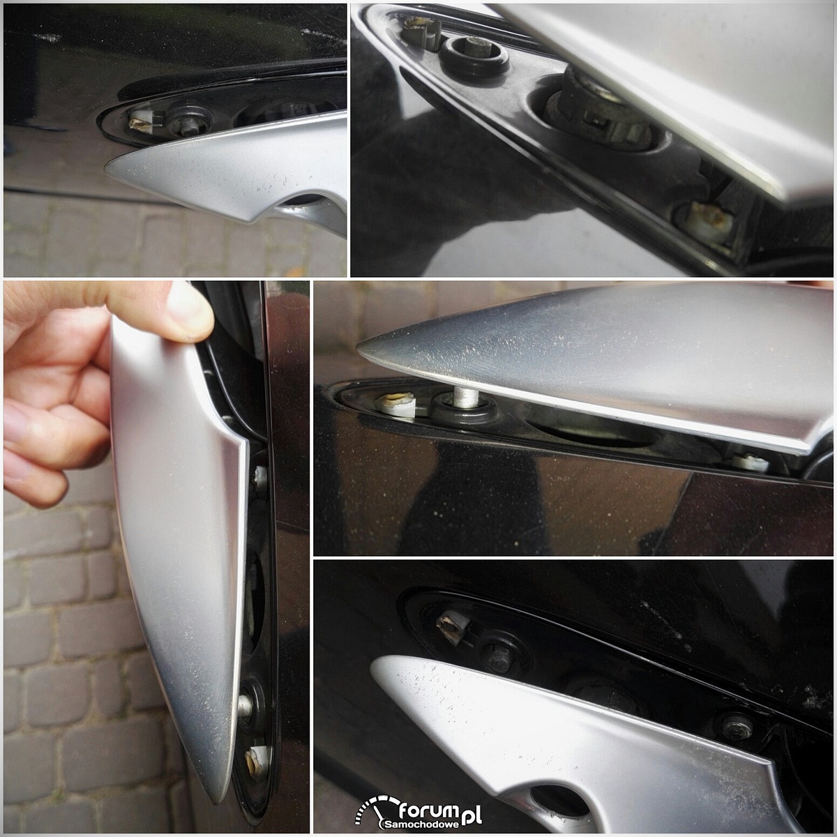 Uszkodzona osłona klamki Honda Civic VIII UFO zdjęcie