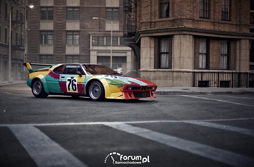 BMW M1 group 4 racing version, 1979
