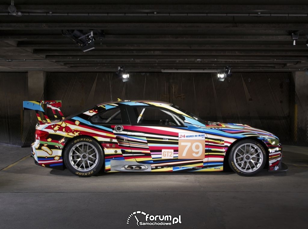 BMW M3 GT2, bok