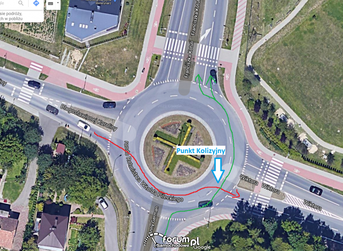 Rondo z niejasnym pierwszeństwem - pytanie