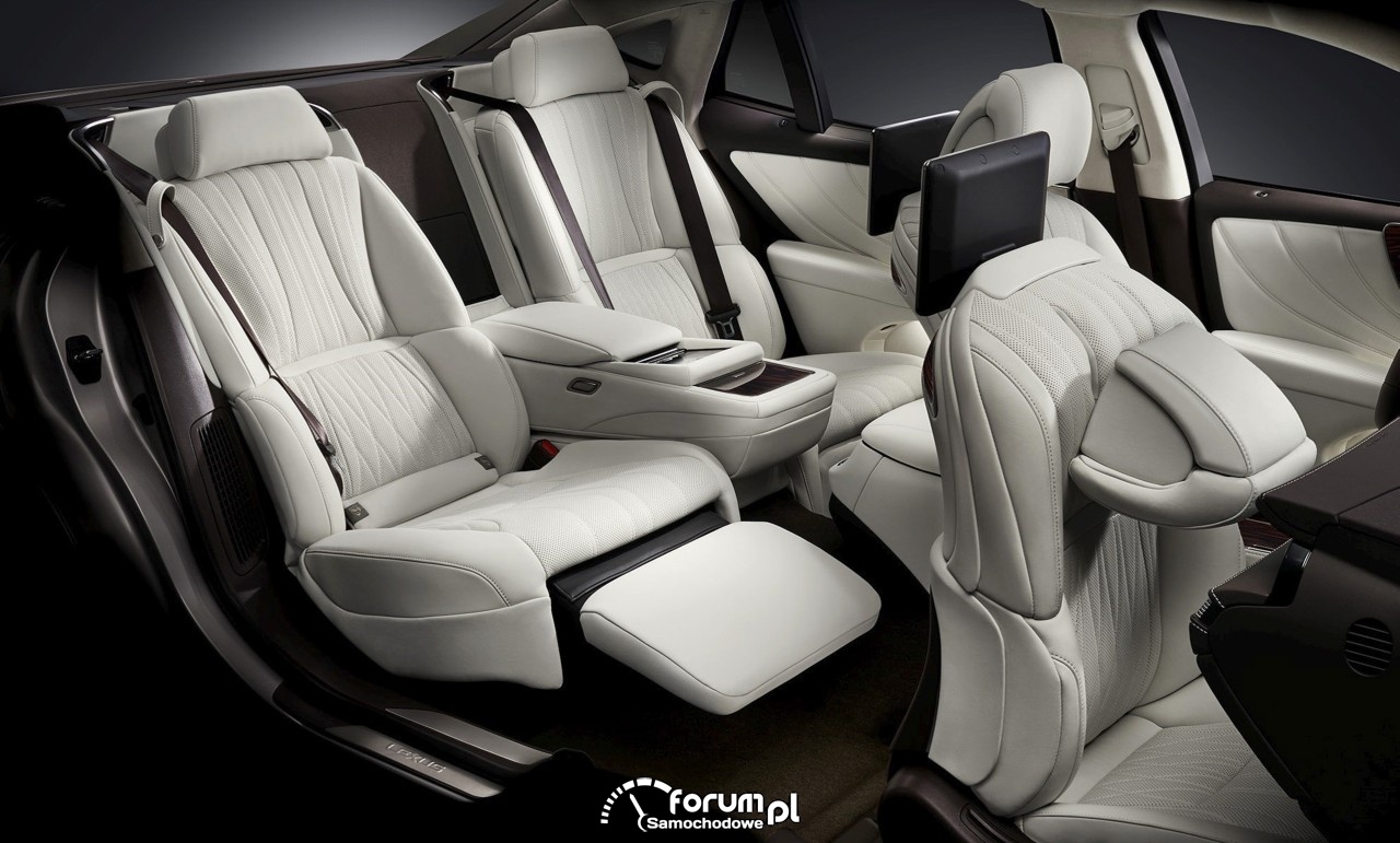 Komfortowa konfiguracja foteli, Lexus LS 500h zdjęcie