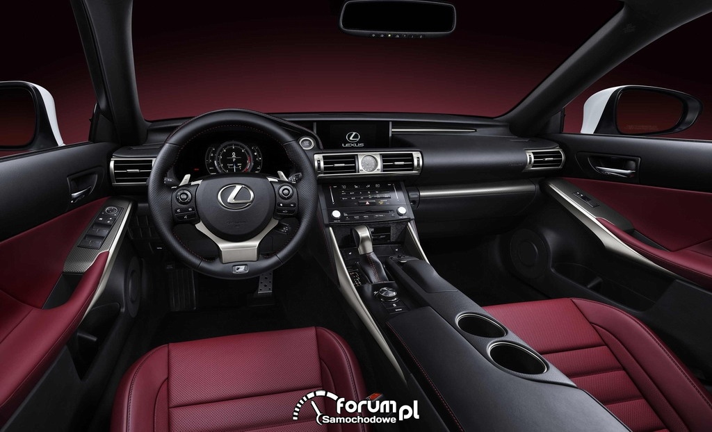 Lexus IS 250 F Sport, wnętrze