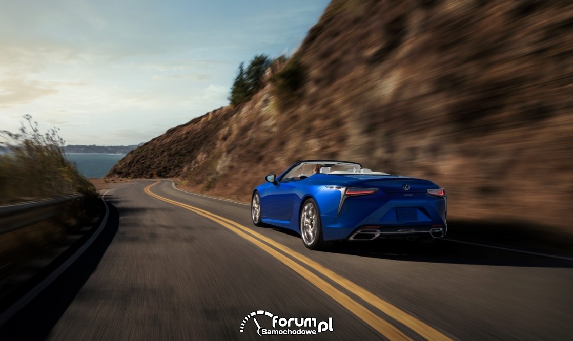 Lexusa LC 500 Convertible - jak będzie cena?