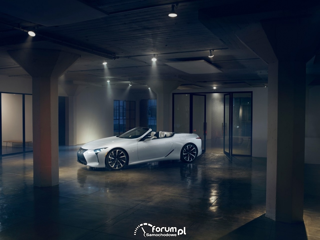 Lexus LC Convertible - czyli model ze zdejmowanym dachem
