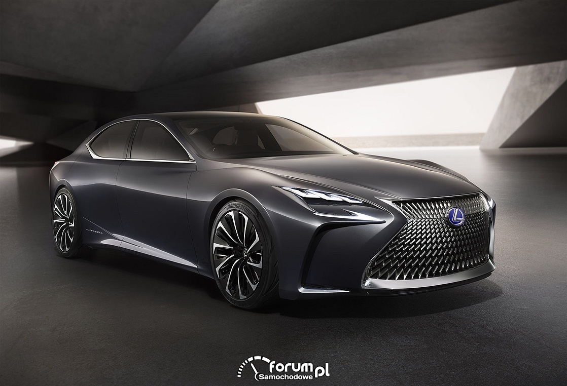 Futurystyczny Lexus LF-FC z napędem wodorowym