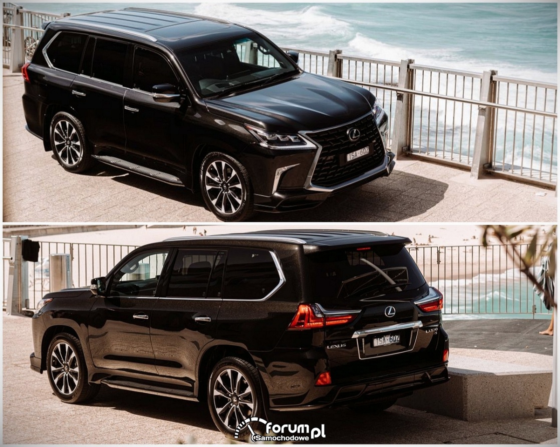 Luksusowa terenówka w eleganckim wydaniu - Lexus LX 570 S