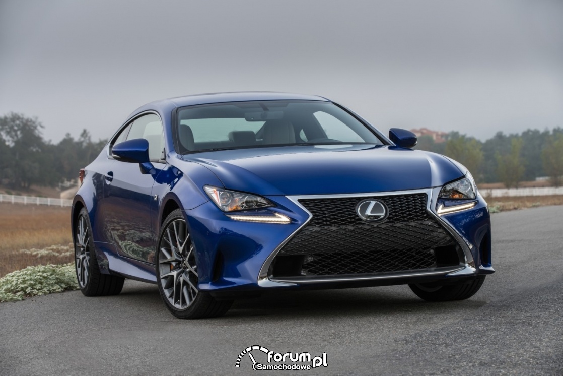 Lexus RC 200t F sport, przód