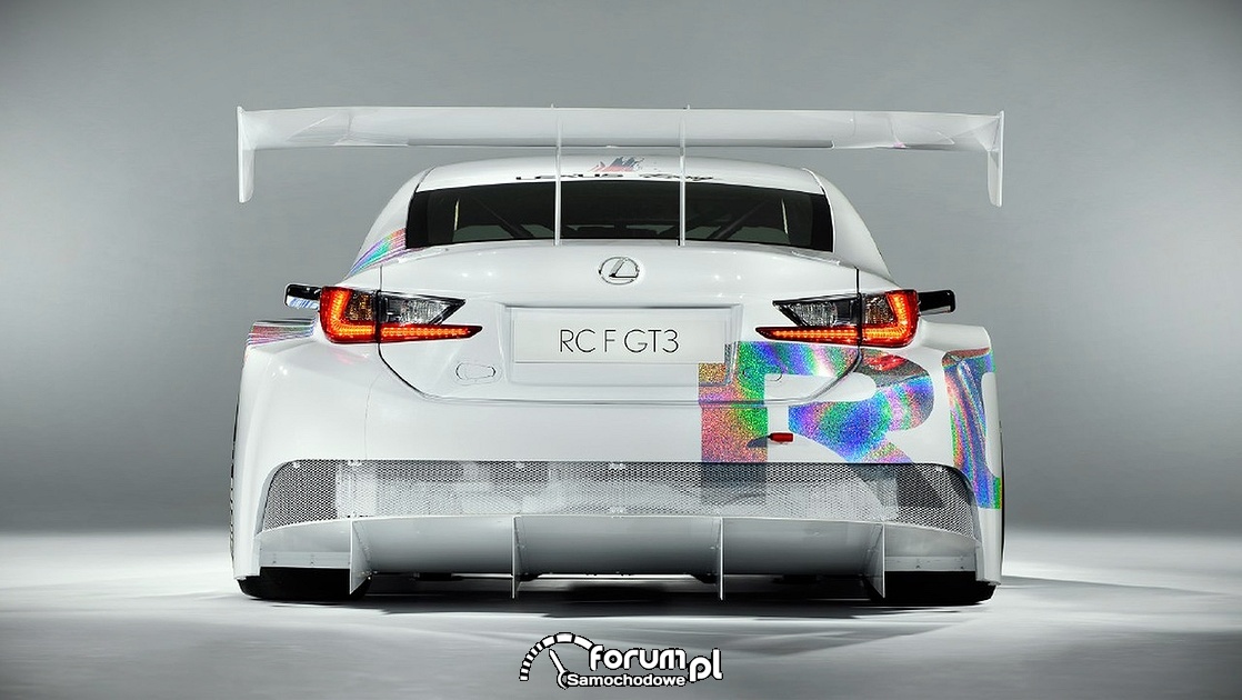 Lexus RC F GT3, tył