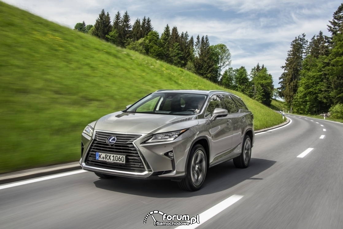 Lexus RX L siedmioosobowa wersja modelu RX Nowości