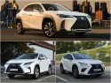 Lexus UX, NX, RX