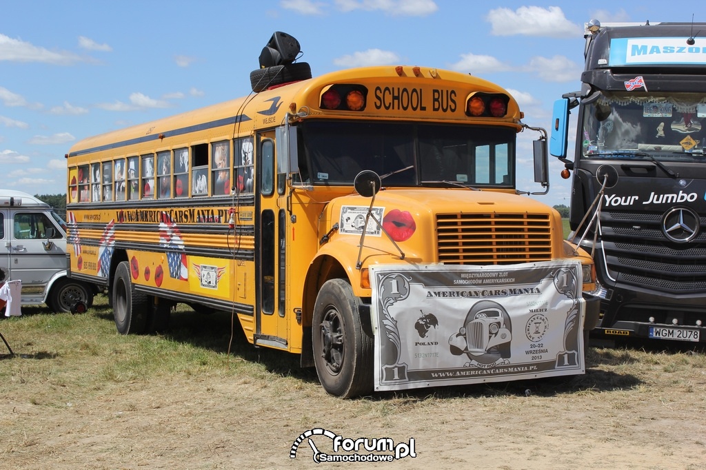 Autobus szkolny, amerykański