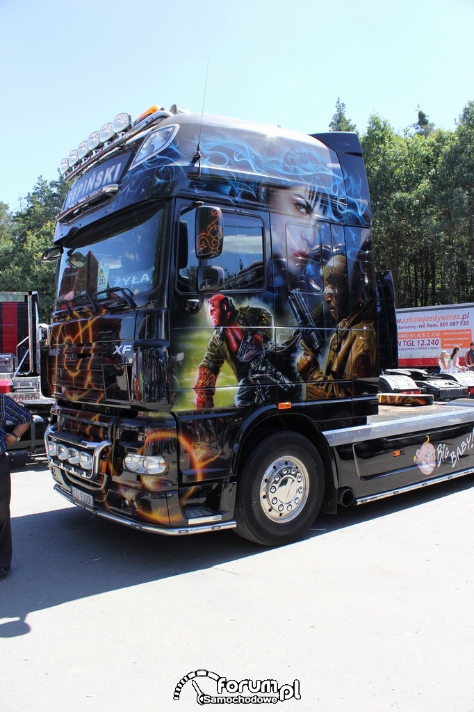 DAF XF, aerografia