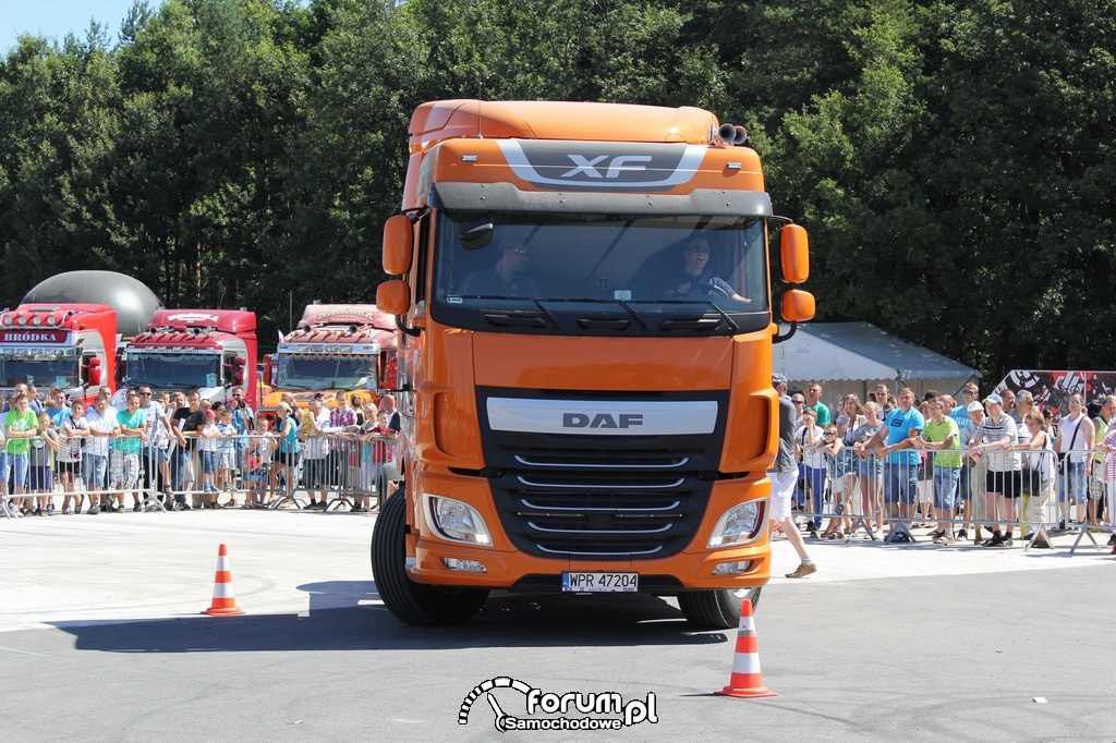 DAF XF Euro6, plac manewrowy, 2