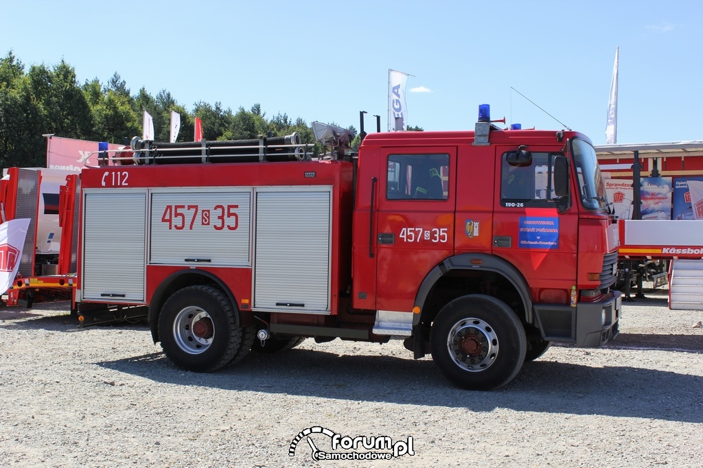 Iveco 190 36, straż pożarna, wóz strażacki
