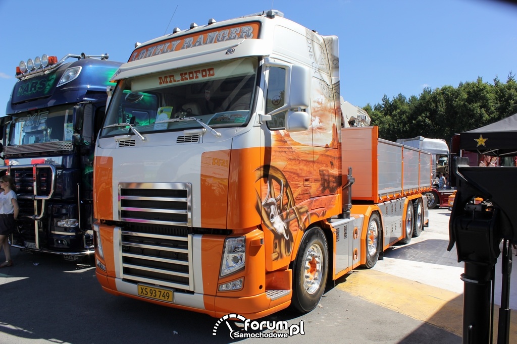 Volvo, Lonely Ranger, aerografia, 2