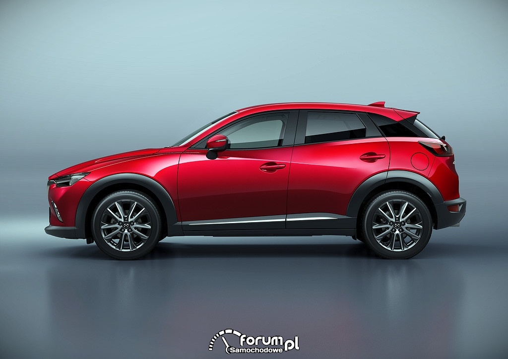 Mazda CX-3, bok