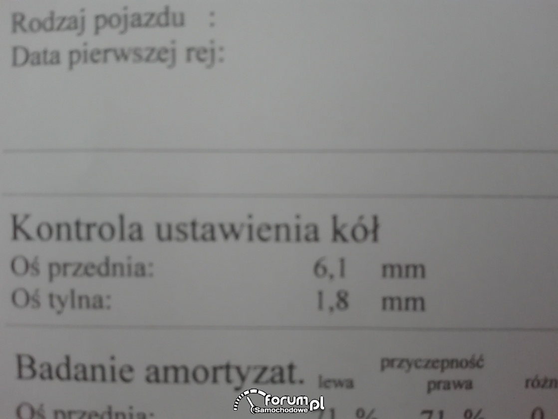 Zbieżność kół - prawidłowe ustawienia?