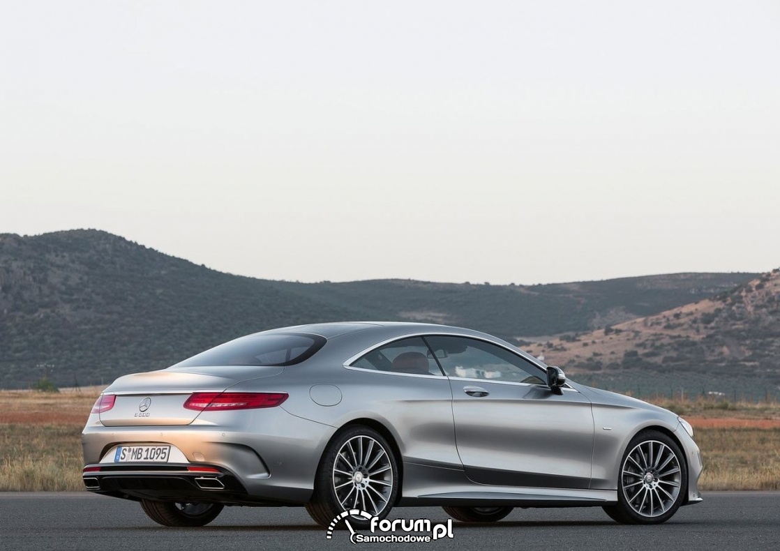 Mercedes-Benz S-Klasa Coupe ogólnie zewnatrz