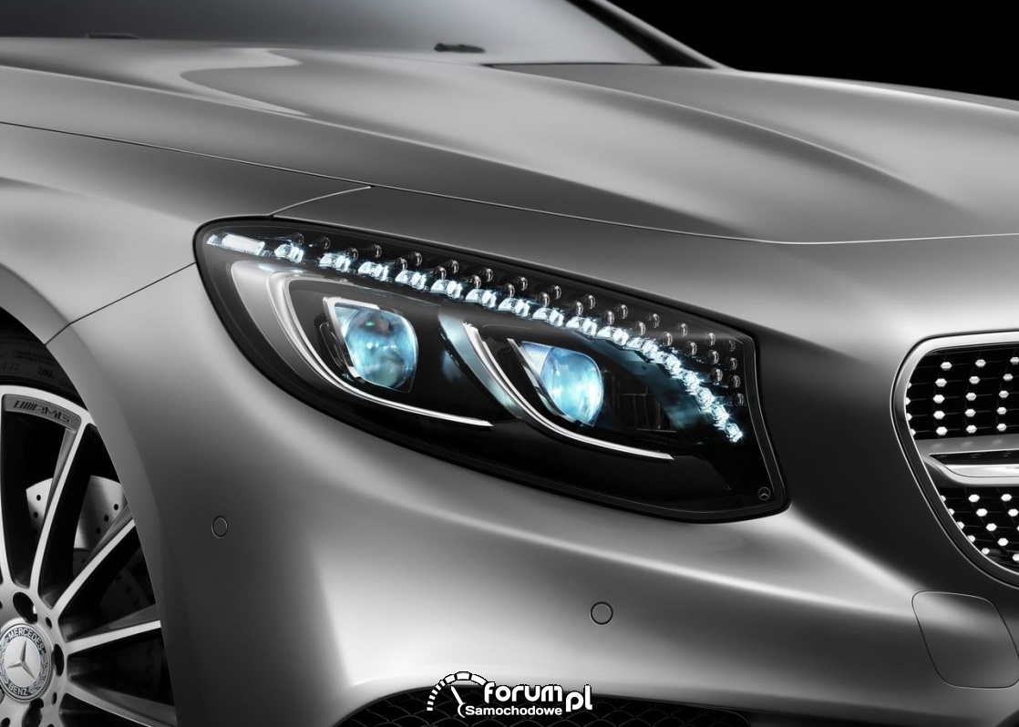 Mercedes-Benz S-Klasa Coupe szczegoly zewnatrz
